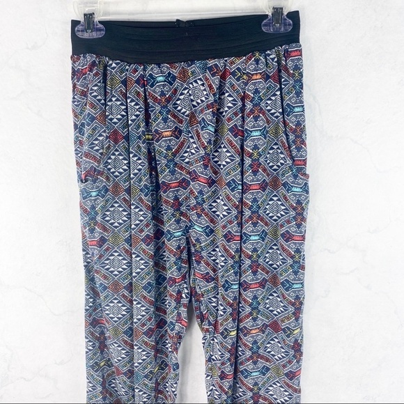 Aztec Printed Jogger Pants - Picture 2 of 3